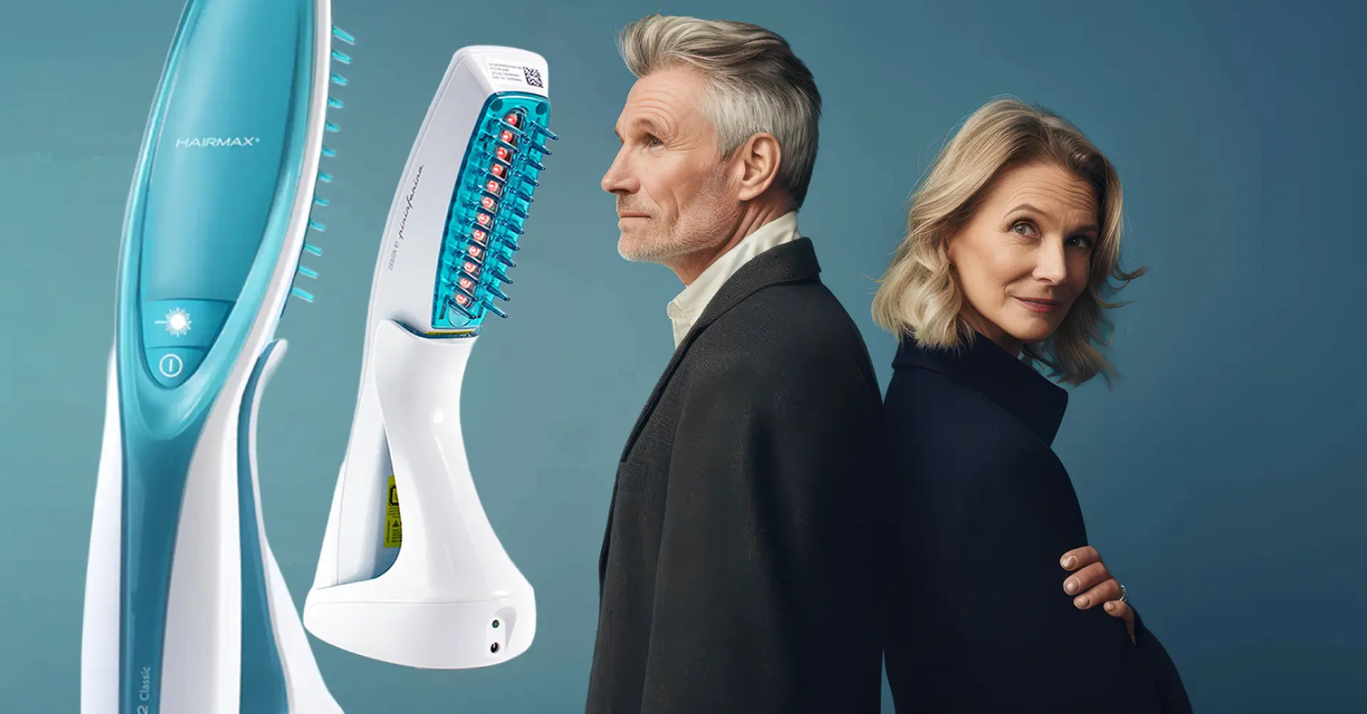 การบำบัดภาวะผมบางจากพันธุกรรมด้วยอุปกรณ์ HairMax LaserComb ในเพศชายและหญิง(Jimenez et al., 2014)